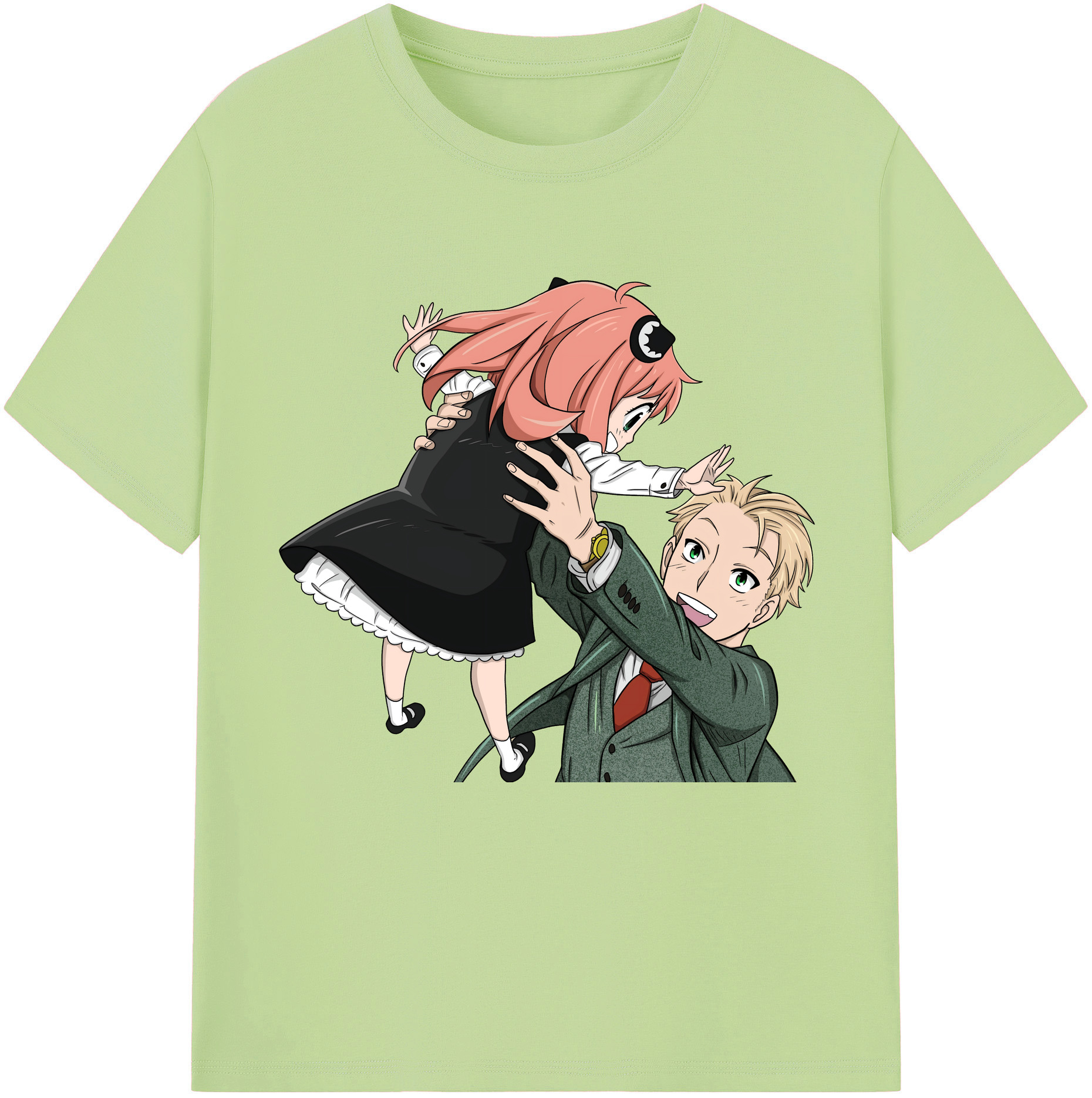（画像用） SPY×FAMILY间谍家家酒 綿100％半袖Tシャツ（フロントプリント）